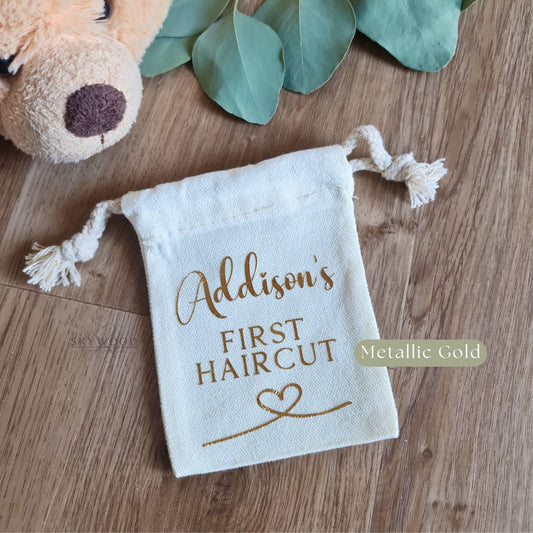 Personalised Baby Keepsake Pouch – Treasured Memories