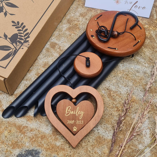 Personalised Pet Memorial Wind Chimes