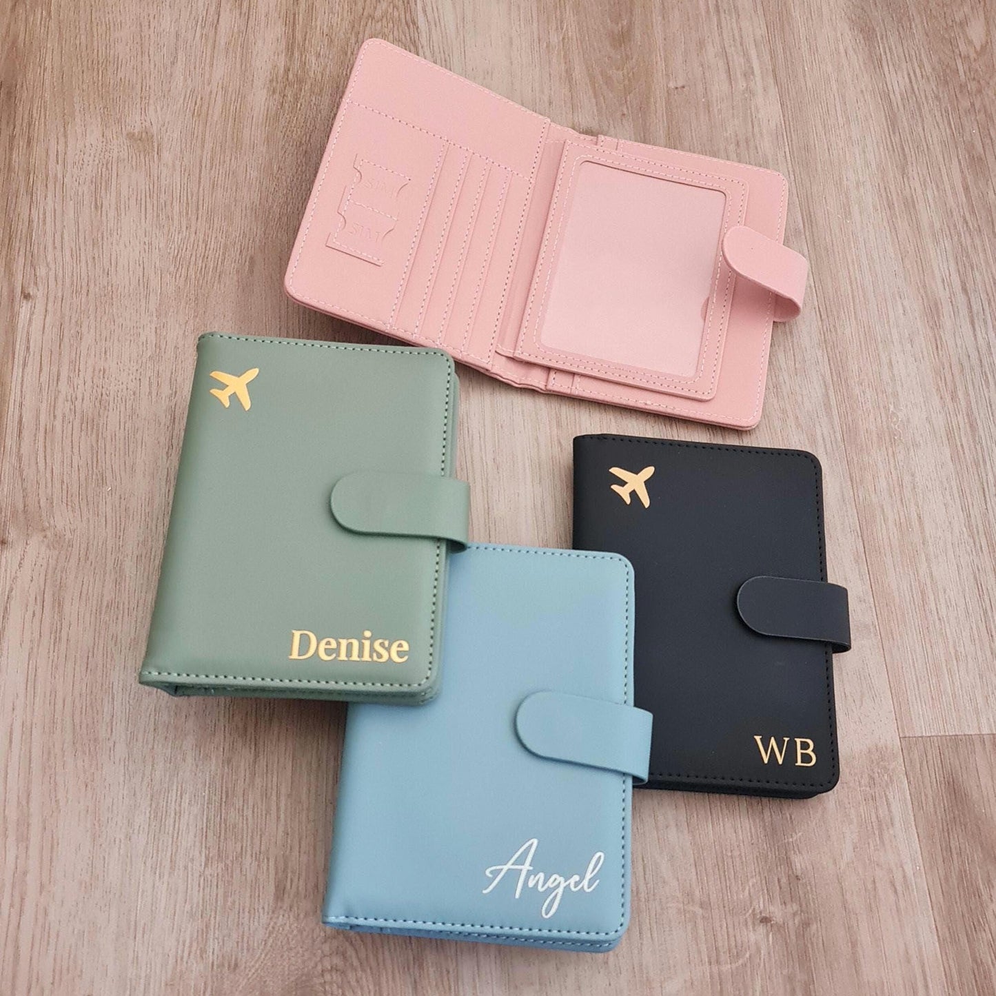 Personalised Passport Holder & Travel Wallet