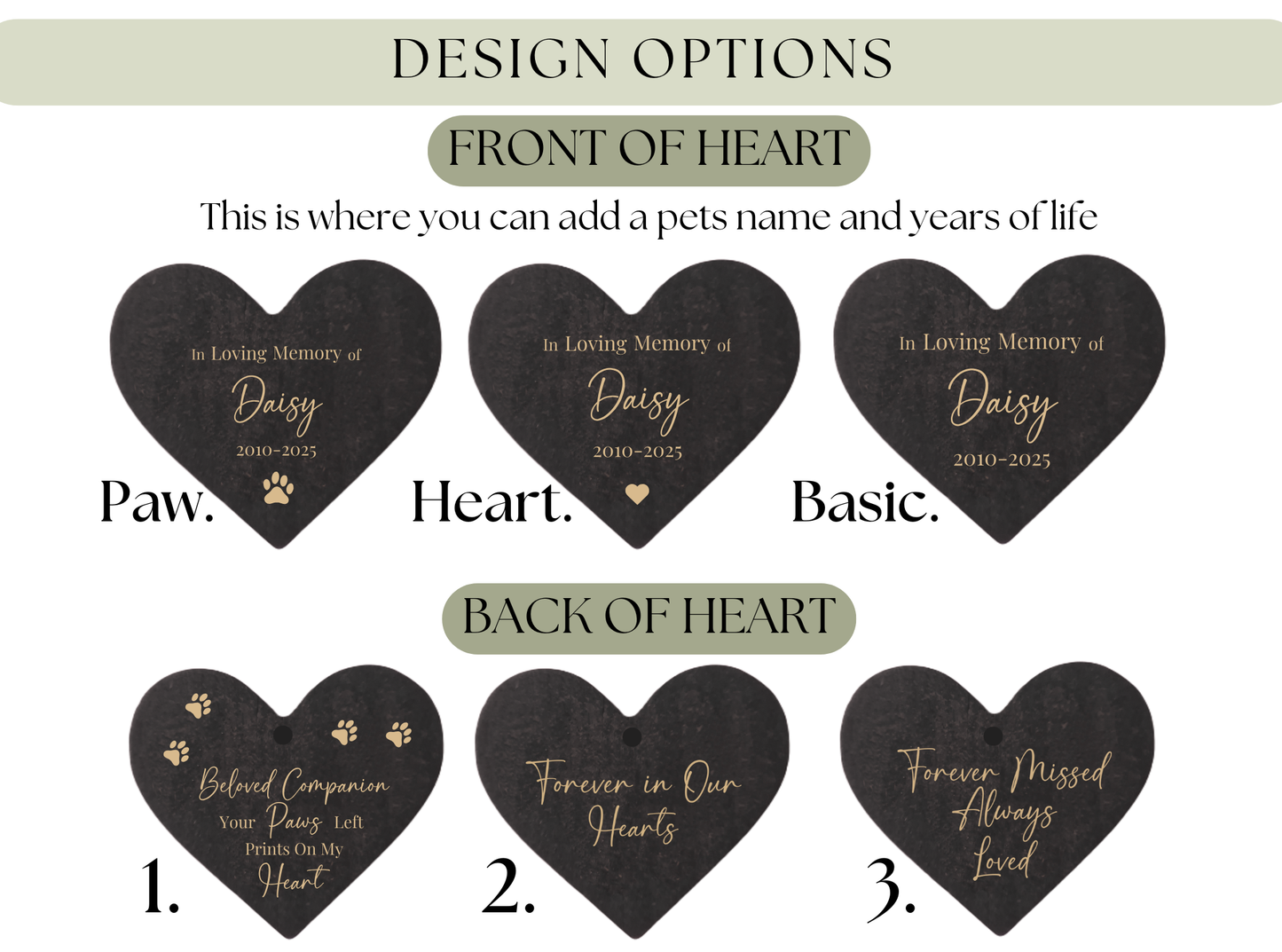 Personalised Pet Memorial Wind Chime – Engraved Spinning Heart, Sympathy Gift